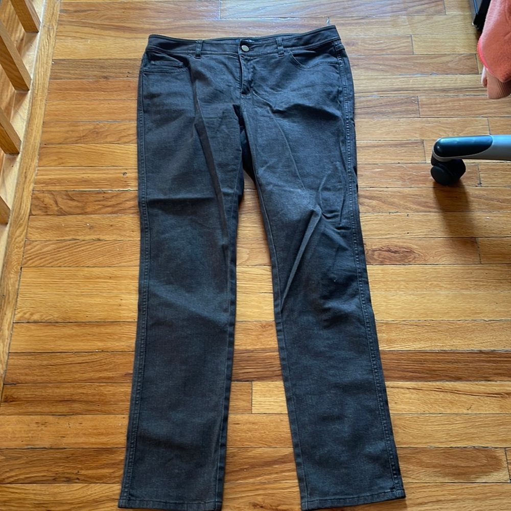 Almost new Lafayette 148 brown jeans